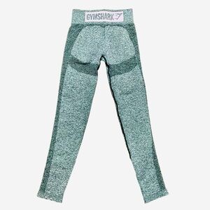 Gymshark Flex High Waisted Seamless Leggings Contour Heathered Gray Pink XXS